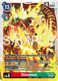 Dinomon - Dawn of Liberator - Digimon Card Game card