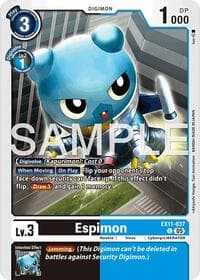 Espimon - Dawn of Liberator - Digimon Card Game card