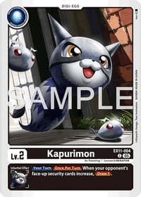 Kapurimon - Dawn of Liberator - Digimon Card Game card
