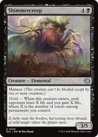 Shimmercreep - Lorwyn Eclipsed - Magic: The Gathering card