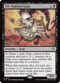 Oft-Nabbed Goat - Commander: Lorwyn Eclipsed - Magic: The Gathering card