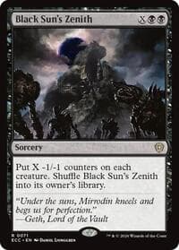 Black Sun's Zenith - Commander: Lorwyn Eclipsed - Magic: The Gathering card