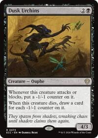 Dusk Urchins - Commander: Lorwyn Eclipsed - Magic: The Gathering card
