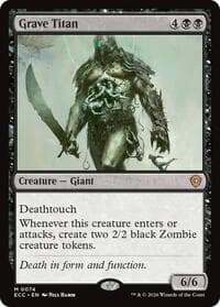 Grave Titan - Commander: Lorwyn Eclipsed - Magic: The Gathering card