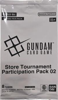 Store Tournament Participation Pack 02 - Gundam Promotional Cards - Gundam Card Game card