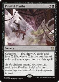 Painful Truths - Commander: Lorwyn Eclipsed - Magic: The Gathering card