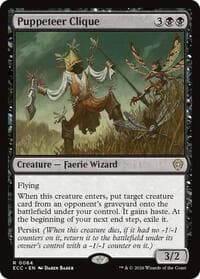 Puppeteer Clique - Commander: Lorwyn Eclipsed - Magic: The Gathering card