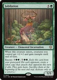 Jubilation - Commander: Lorwyn Eclipsed - Magic: The Gathering card