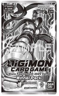 Store Tournament 2025 Vol.4 Winner Pack - Digimon Promotion Cards - Digimon Card Game card