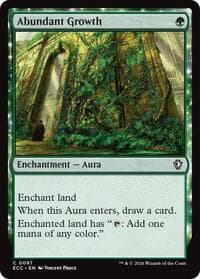 Abundant Growth - Commander: Lorwyn Eclipsed - Magic: The Gathering card