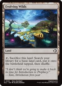 Evolving Wilds - Lorwyn Eclipsed - Magic: The Gathering card