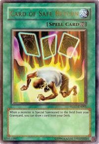 Card of Safe Return - Hobby League 7 - YuGiOh card
