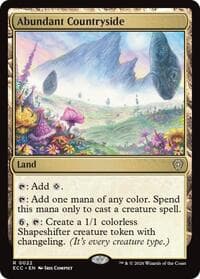 Abundant Countryside - Commander: Lorwyn Eclipsed - Magic: The Gathering card