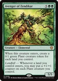 Avenger of Zendikar - Commander: Lorwyn Eclipsed - Magic: The Gathering card