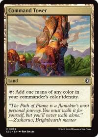 Command Tower (0059) - Commander: Lorwyn Eclipsed - Magic: The Gathering card