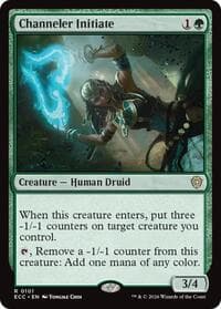 Channeler Initiate - Commander: Lorwyn Eclipsed - Magic: The Gathering card