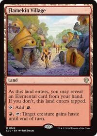 Flamekin Village - Commander: Lorwyn Eclipsed - Magic: The Gathering card