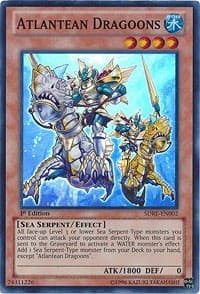 Atlantean Dragoons - Structure Deck: Realm of the Sea Emperor - YuGiOh card