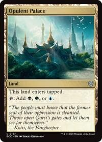 Opulent Palace - Commander: Lorwyn Eclipsed - Magic: The Gathering card