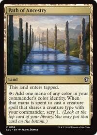 Path of Ancestry - Commander: Lorwyn Eclipsed - Magic: The Gathering card