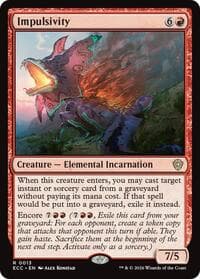 Impulsivity - Commander: Lorwyn Eclipsed - Magic: The Gathering card