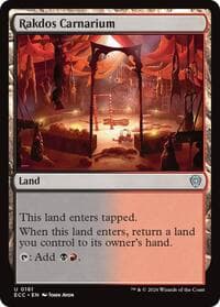Rakdos Carnarium - Commander: Lorwyn Eclipsed - Magic: The Gathering card