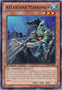 Atlantean Marksman - Structure Deck: Realm of the Sea Emperor - YuGiOh card