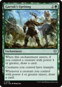 Garruk's Uprising - Commander: Lorwyn Eclipsed - Magic: The Gathering card