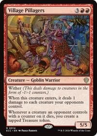 Village Pillagers - Commander: Lorwyn Eclipsed - Magic: The Gathering card