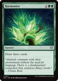 Harmonize - Commander: Lorwyn Eclipsed - Magic: The Gathering card
