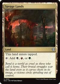Savage Lands - Commander: Lorwyn Eclipsed - Magic: The Gathering card