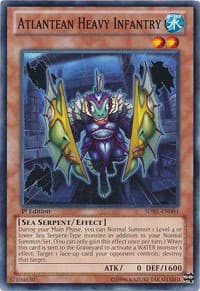 Atlantean Heavy Infantry - Structure Deck: Realm of the Sea Emperor - YuGiOh card