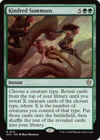 Kindred Summons - Commander: Lorwyn Eclipsed - Magic: The Gathering card