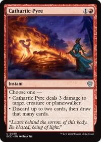 Cathartic Pyre - Commander: Lorwyn Eclipsed - Magic: The Gathering card