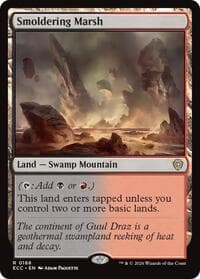 Smoldering Marsh - Commander: Lorwyn Eclipsed - Magic: The Gathering card