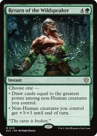 Return of the Wildspeaker - Commander: Lorwyn Eclipsed - Magic: The Gathering card
