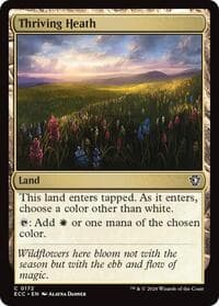 Thriving Heath - Commander: Lorwyn Eclipsed - Magic: The Gathering card