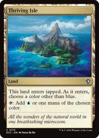 Thriving Isle - Commander: Lorwyn Eclipsed - Magic: The Gathering card
