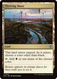 Thriving Moor - Commander: Lorwyn Eclipsed - Magic: The Gathering card