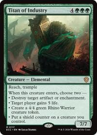 Titan of Industry - Commander: Lorwyn Eclipsed - Magic: The Gathering card