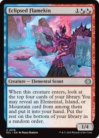 Eclipsed Flamekin - Lorwyn Eclipsed - Magic: The Gathering card