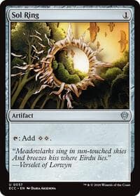 Sol Ring (0057) - Commander: Lorwyn Eclipsed - Magic: The Gathering card