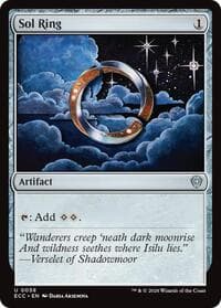 Sol Ring (0058) - Commander: Lorwyn Eclipsed - Magic: The Gathering card