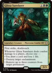 Glissa Sunslayer - Commander: Lorwyn Eclipsed - Magic: The Gathering card