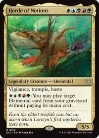 Horde of Notions - Commander: Lorwyn Eclipsed - Magic: The Gathering card