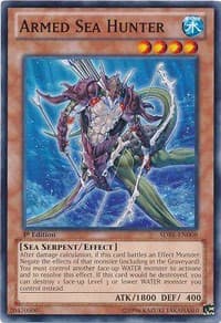 Armed Sea Hunter - Structure Deck: Realm of the Sea Emperor - YuGiOh card