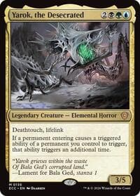 Yarok, the Desecrated - Commander: Lorwyn Eclipsed - Magic: The Gathering card