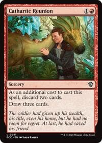 Cathartic Reunion - Commander: Lorwyn Eclipsed - Magic: The Gathering card