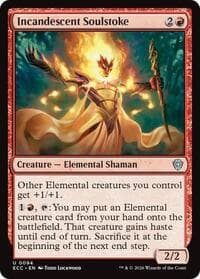 Incandescent Soulstoke - Commander: Lorwyn Eclipsed - Magic: The Gathering card