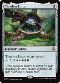 Timeless Lotus - Commander: Lorwyn Eclipsed - Magic: The Gathering card